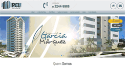 Desktop Screenshot of construtorapcl.com.br
